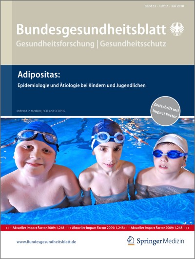 Bundesgesundheitsblatt - Gesundheitsforschung - Gesundheitsschutz 7/2010