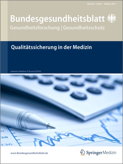 Bundesgesundheitsblatt - Gesundheitsforschung - Gesundheitsschutz 2/2011