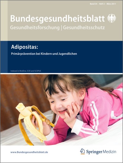 Bundesgesundheitsblatt - Gesundheitsforschung - Gesundheitsschutz 3/2011