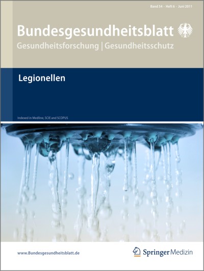 Bundesgesundheitsblatt - Gesundheitsforschung - Gesundheitsschutz 6/2011