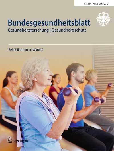 Link zu Zeitschrift Bundesgesundheitsblatt - Gesundheitsforschung - Gesundheitsschutz