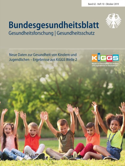 Bundesgesundheitsblatt - Gesundheitsforschung - Gesundheitsschutz 10/2019