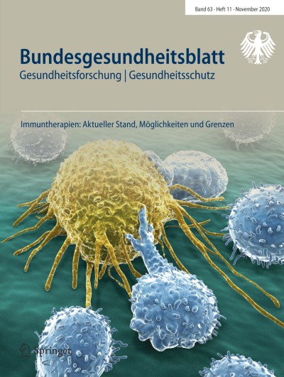 Bundesgesundheitsblatt - Gesundheitsforschung - Gesundheitsschutz 11/2020