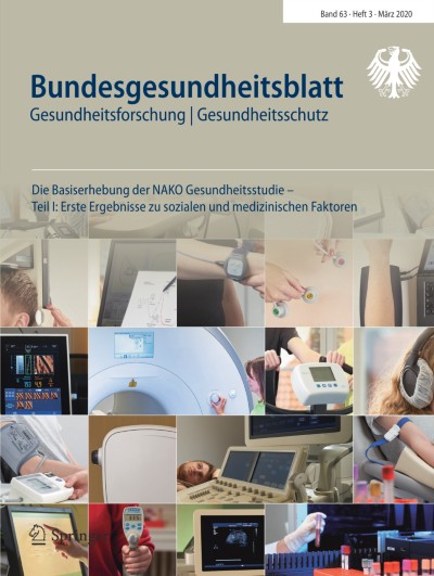 Bundesgesundheitsblatt - Gesundheitsforschung - Gesundheitsschutz 3/2020