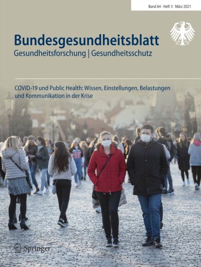 Bundesgesundheitsblatt - Gesundheitsforschung - Gesundheitsschutz 3/2021