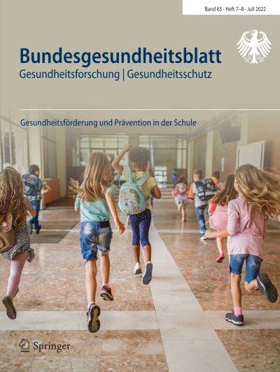 Bundesgesundheitsblatt - Gesundheitsforschung - Gesundheitsschutz 7-8/2022