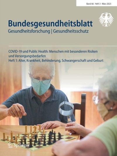 Bundesgesundheitsblatt - Gesundheitsforschung - Gesundheitsschutz 3/2023