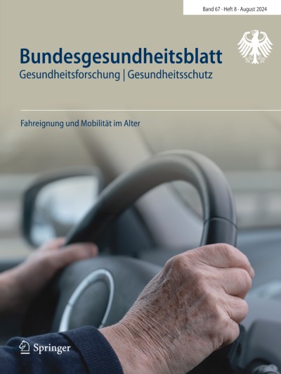 Bundesgesundheitsblatt - Gesundheitsforschung - Gesundheitsschutz 8/2024