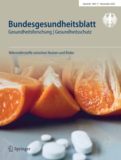 Bundesgesundheitsblatt - Gesundheitsforschung - Gesundheitsschutz 11/2025