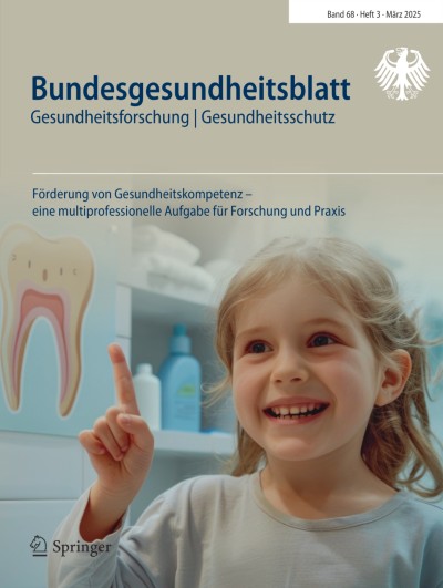 Bundesgesundheitsblatt - Gesundheitsforschung - Gesundheitsschutz 3/2025