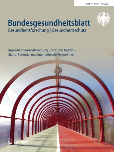 Bundesgesundheitsblatt - Gesundheitsforschung - Gesundheitsschutz 7/2025