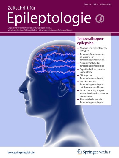 Zeitschrift für Epileptologie 1/2020