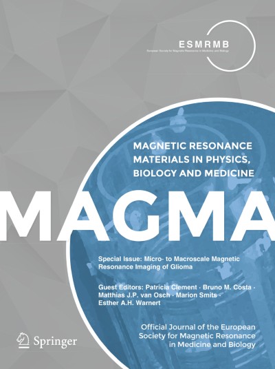 Link zu Zeitschrift Magnetic Resonance Materials in Physics, Biology and Medicine