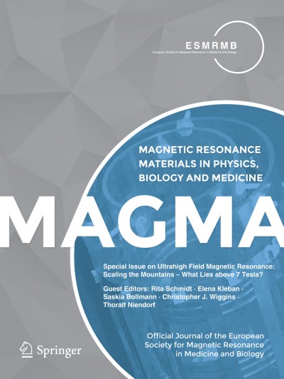 Link zu Zeitschrift Magnetic Resonance Materials in Physics, Biology and Medicine