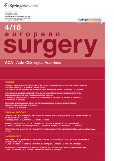 Link zu Zeitschrift European Surgery