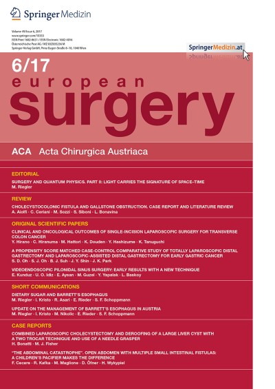 Link zu Zeitschrift European Surgery