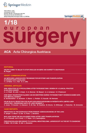 Link zu Zeitschrift European Surgery
