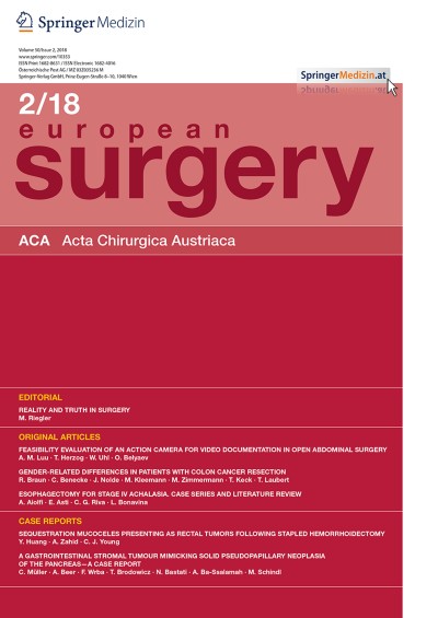 Link zu Zeitschrift European Surgery