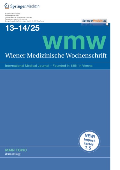 Wiener Medizinische Wochenschrift 13-14/2025