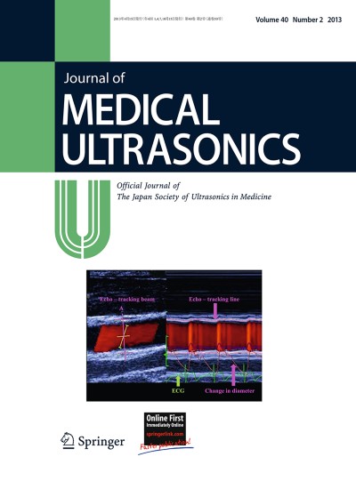 Journal of Medical Ultrasonics 2/2013