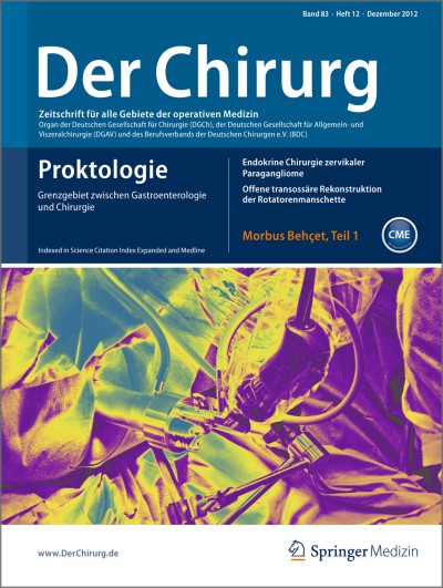 Der Chirurg 12/2012