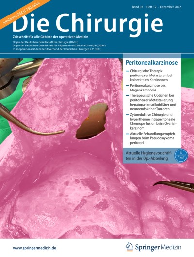 Link zu Zeitschrift Die Chirurgie