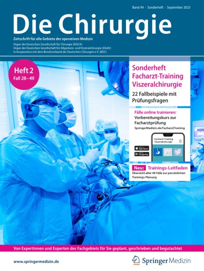 Die Chirurgie 1/2023