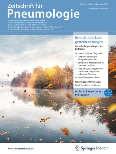 Zeitschrift für Pneumologie 6/2023
