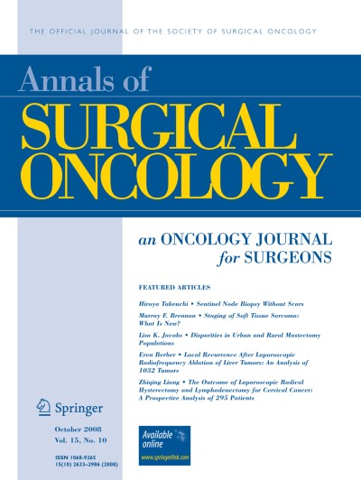 Annals of Surgical Oncology 10/2008