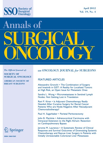 Annals of Surgical Oncology 4/2012
