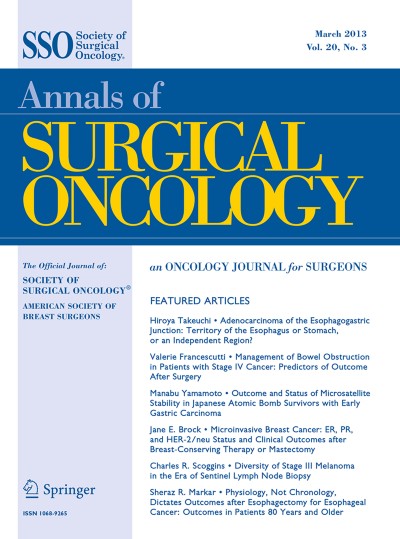 Annals of Surgical Oncology 3/2013