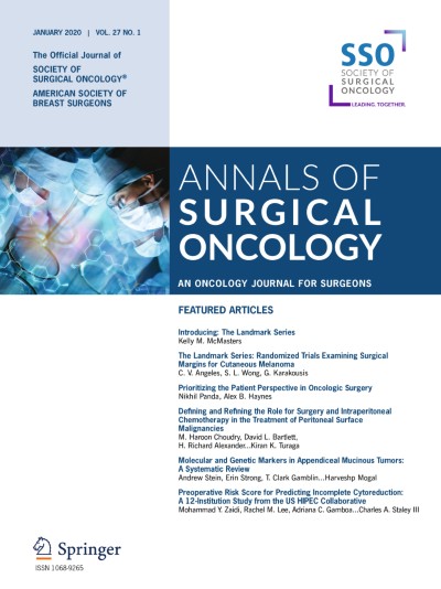 Annals of Surgical Oncology 1/2020