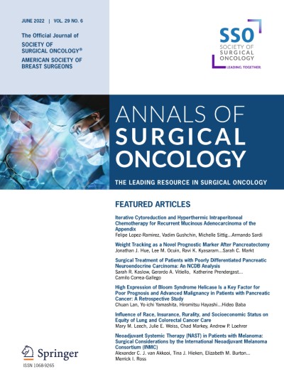 Link zu Zeitschrift Annals of Surgical Oncology