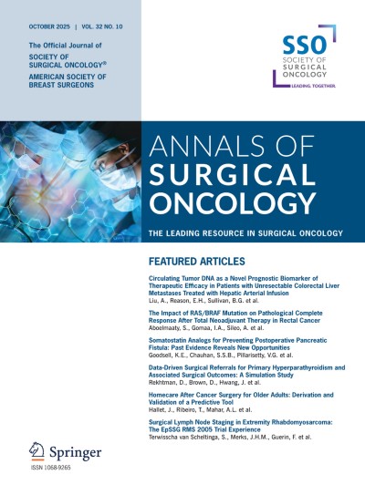 Annals of Surgical Oncology 10/2025