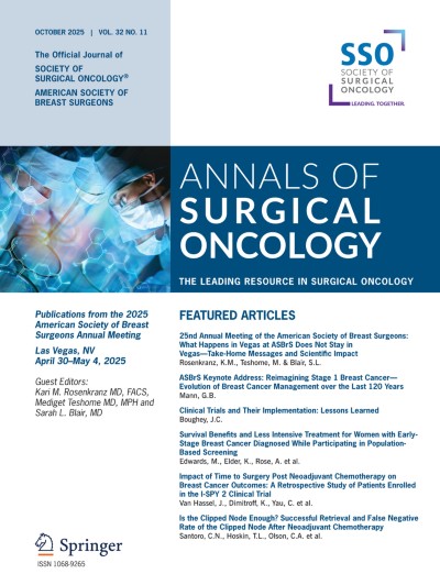 Annals of Surgical Oncology 11/2025