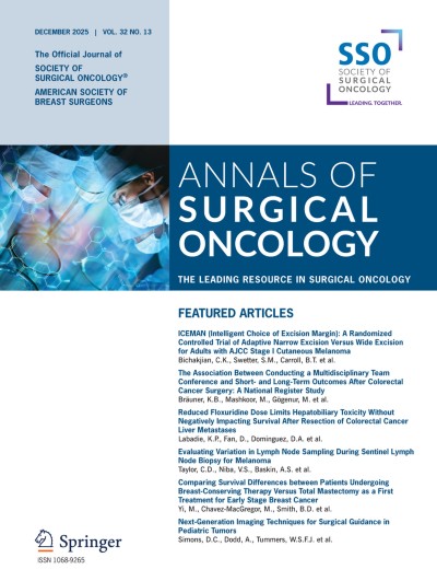Annals of Surgical Oncology 13/2025