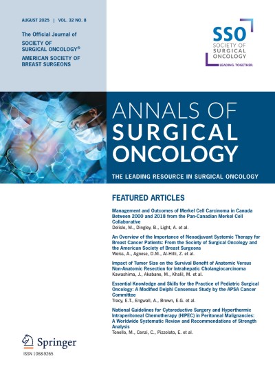 Annals of Surgical Oncology 8/2025