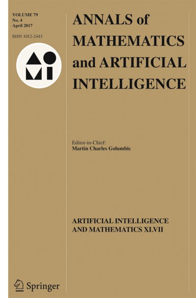 Annals of Mathematics and Artificial Intelligence 4/2017