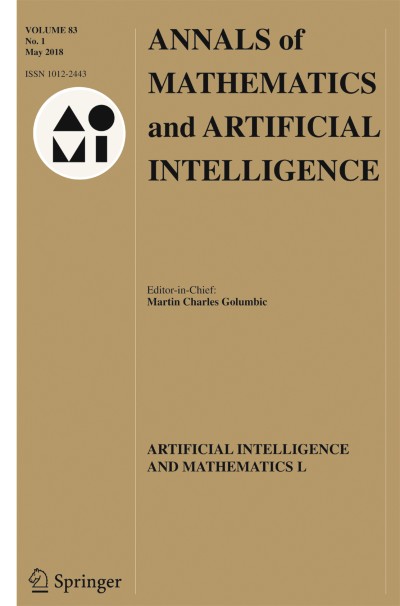 Annals of Mathematics and Artificial Intelligence 1/2018