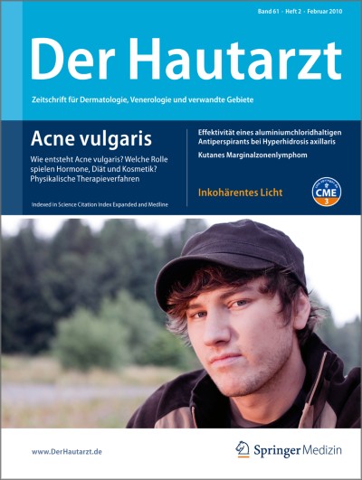 Link zu Zeitschrift Die Dermatologie