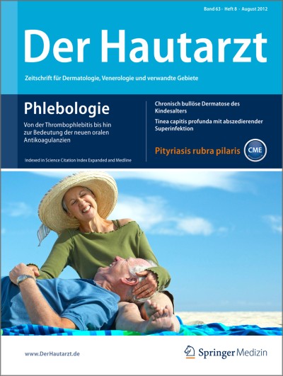 Link zu Zeitschrift Die Dermatologie