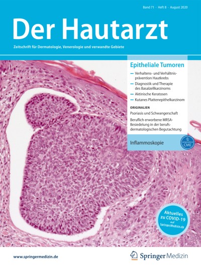 Link zu Zeitschrift Die Dermatologie