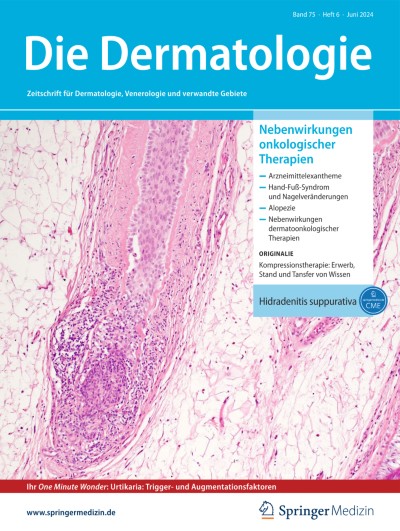 Link zu Zeitschrift Die Dermatologie