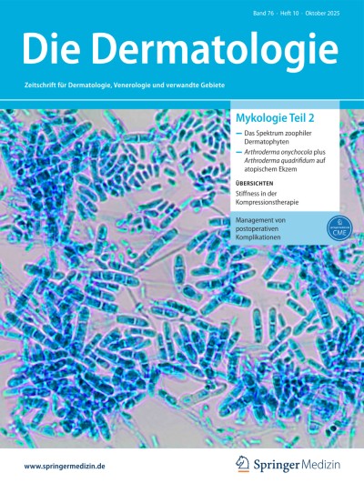 Link zu Zeitschrift Die Dermatologie