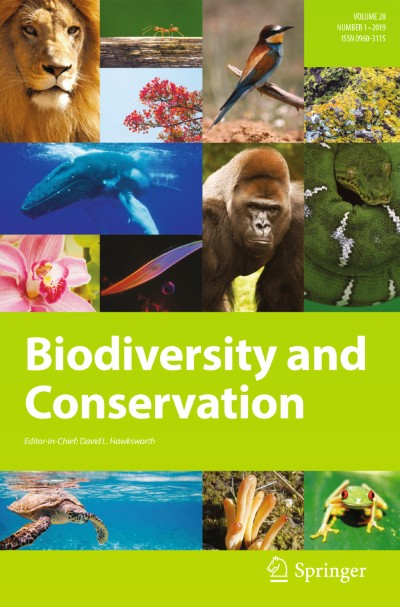 Biodiversity and Conservation 1/2019