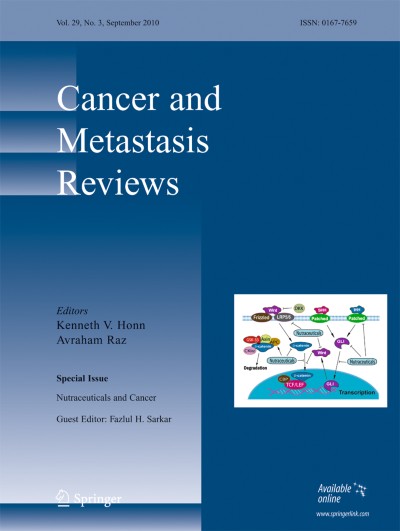 Cancer and Metastasis Reviews 3/2010