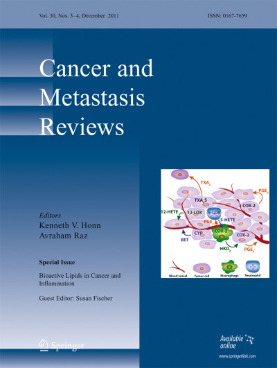 Cancer and Metastasis Reviews 3-4/2011