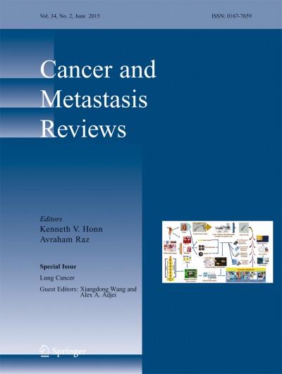 Cancer and Metastasis Reviews 2/2015