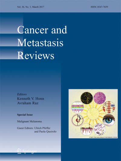 Cancer and Metastasis Reviews 1/2017