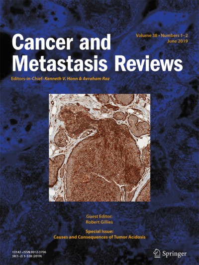 Cancer and Metastasis Reviews 1-2/2019